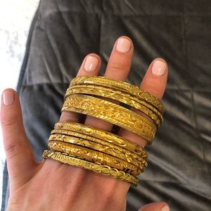 Authentic Indian gold bangles